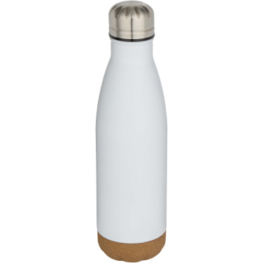 Logotrade corporate gift picture of: Cove 500 ml double wall vacuum insulated stainless steel water bottle with cork details