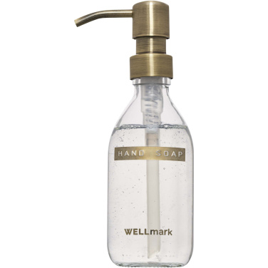 Logotrade promotional item picture of: Wellmark Discovery 250 ml hand soap dispenser and 150 g scented candle set