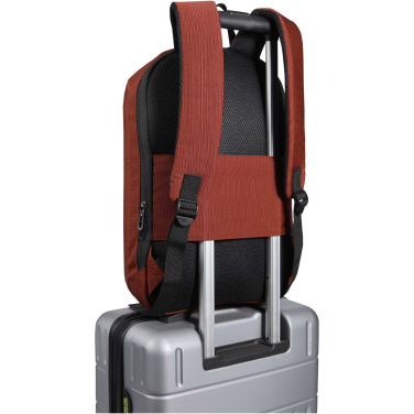 Logotrade promotional merchandise image of: Luma 15" GRS recycled anti-theft laptop backpack 10L