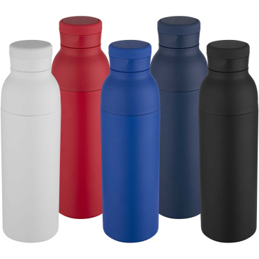 Logotrade business gift image of: Illuminate 650 ml RCS recycled stainlesss steel double wall insulated water bottle