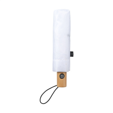 Logo trade promotional items image of: Michigan foldable RCS RPET umbrella 21 inch