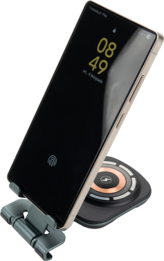 Logotrade business gifts photo of: Phone holder with wireless charger