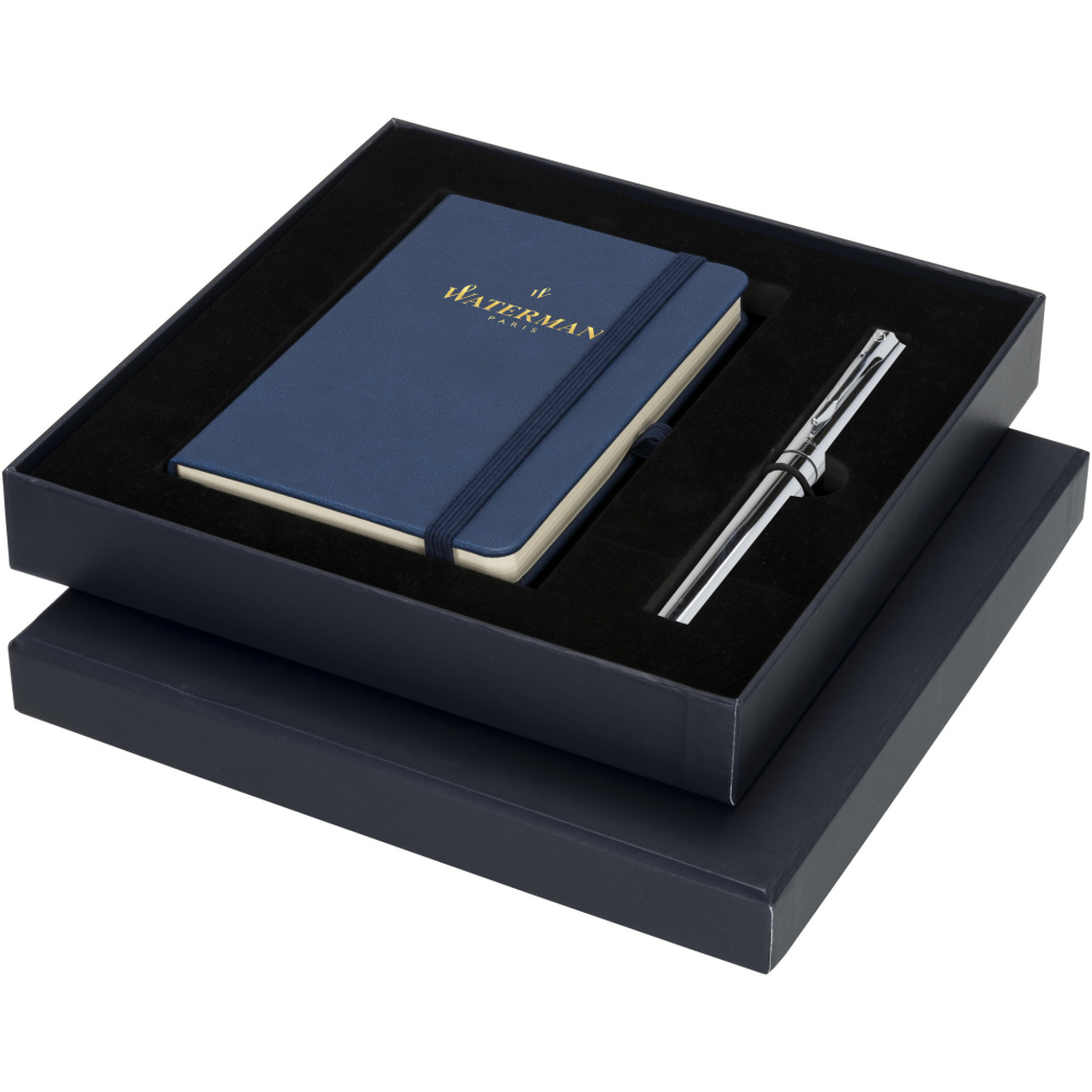 Logotrade promotional product image of: Waterman gift box with A6 notebook