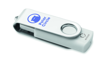 Logo trade promotional giveaways picture of: Recycled ABS USB 16G           MO2080-06
