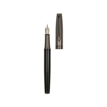 Logo trade business gifts image of: Writing set rollerball pen and fountain pen ODETTE Pierre Cardin
