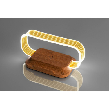 Logo trade promotional gifts image of: Phone stand with wireless charger JEROME Pierre Cardin