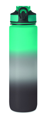 Logo trade business gifts image of: Sports water bottle RPET 1L