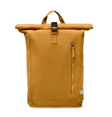 Logo trade promotional product photo of: Roll top backpack 390 gr/m²