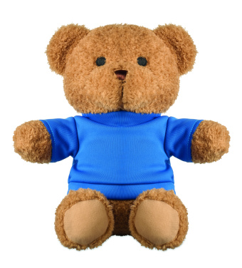 Logo trade promotional items picture of: Teddy bear with t-shirt 23 cm