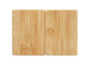 Logotrade promotional gift image of: Bamboo salt & pepper set