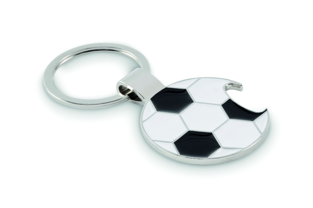 Logotrade corporate gifts photo of: Football keyring with opener
