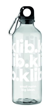 Logo trade promotional merchandise image of: RPET bottle 500ml