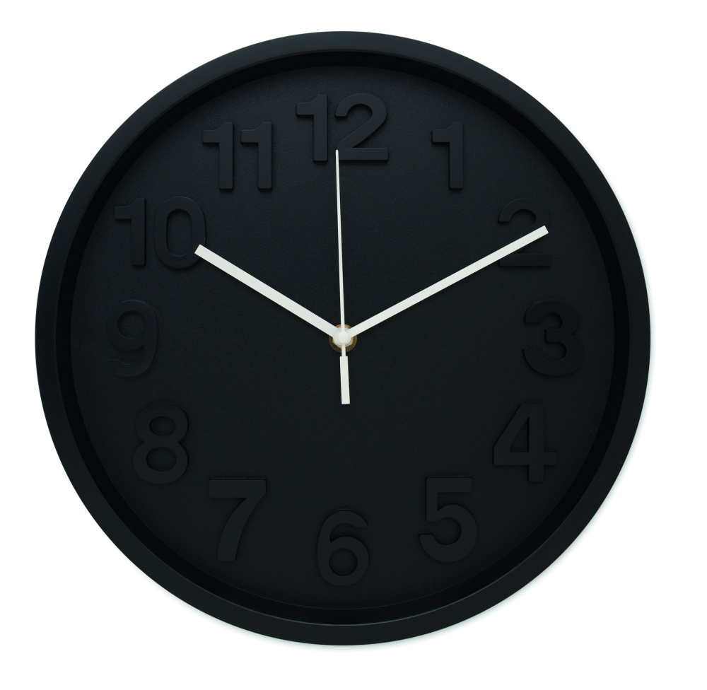 Logotrade advertising products photo of: Wall clock in PP