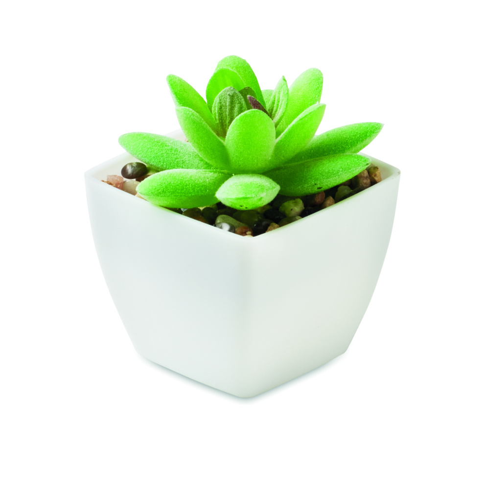 Logo trade advertising products image of: Mini artificial plant