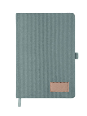 Logo trade promotional giveaways picture of: A5 notebook hard RPET cover
