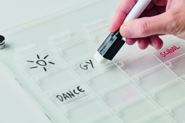 Logo trade promotional items image of: Magnetic acrylic planner