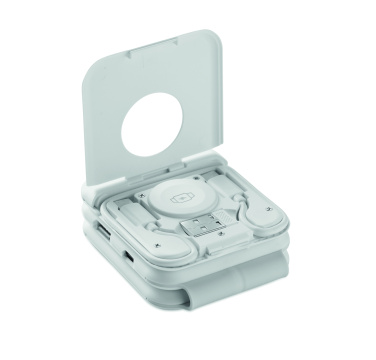 Logo trade promotional gift photo of: Foldable charging station