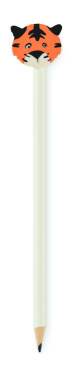 Logotrade promotional products photo of: Wooden pencil in animal shape