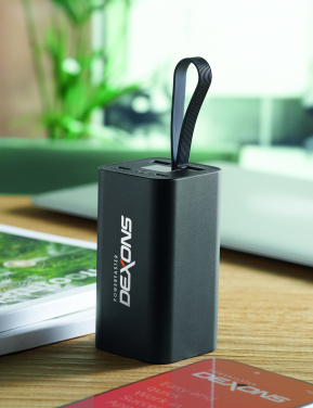 Logo trade promotional giveaways image of: Power bank 20.000 mAh