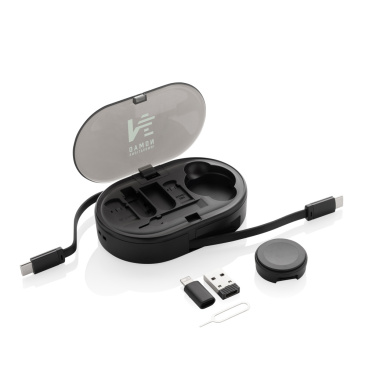 Logotrade promotional product image of: Chargevix RCS rplastic Multi-functional 60W charging set