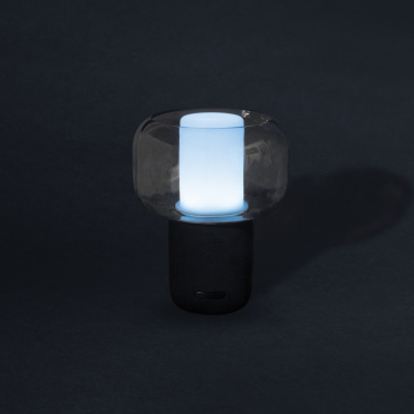 Logo trade corporate gifts picture of: Lux RCS recycled plastic 10W speaker lamp