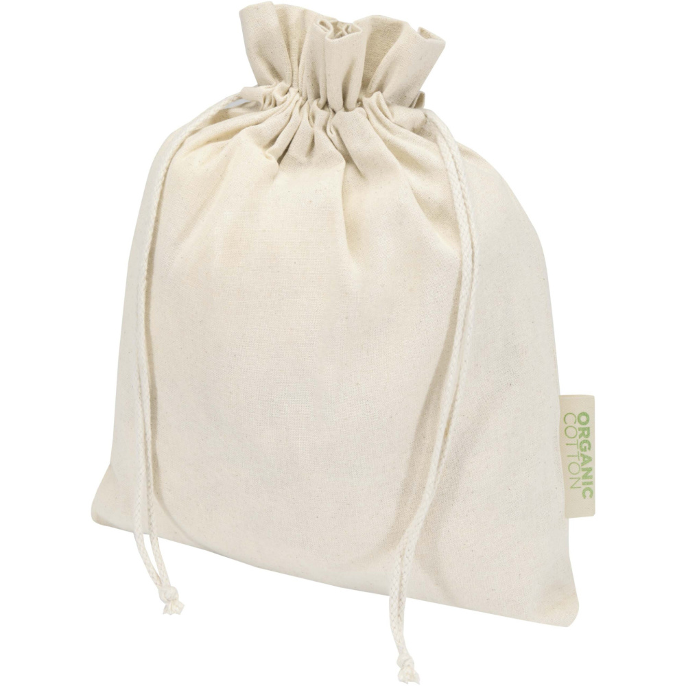 Logo trade promotional giveaway photo of: Odisha 140 g/m² OCS organic gift bag - 30 x 25 cm