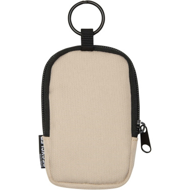 Logotrade promotional merchandise image of: Byron Clip & Go GRS recycled small pouch 0.2L