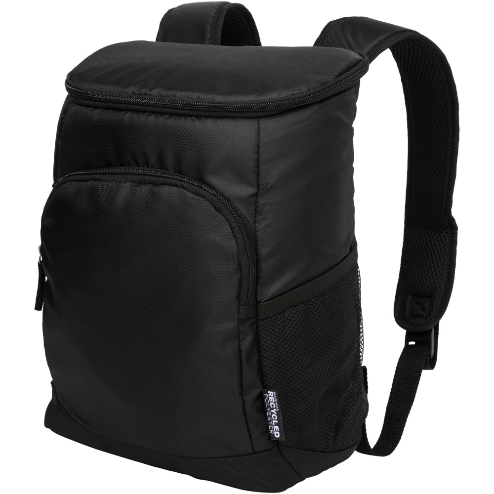 Logo trade promotional items image of: Chillpack 18-can GRS recycled cooler backpack 16L