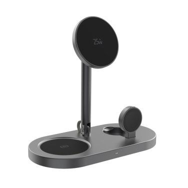 Logotrade business gift image of: Quantum RCS ultra-fast 25W Magnetic desk wireless Charger