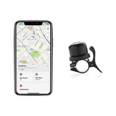 Logotrade promotional items photo of: Bike finder Dual RCS bike bell with worldwide locating