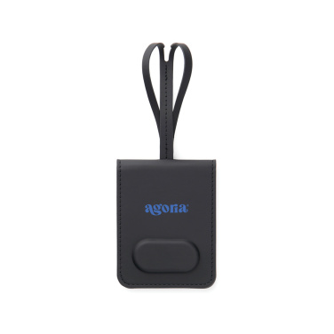 Logo trade promotional products picture of: VINGA Baltimore RCS Luggage Tag With Finder Dual
