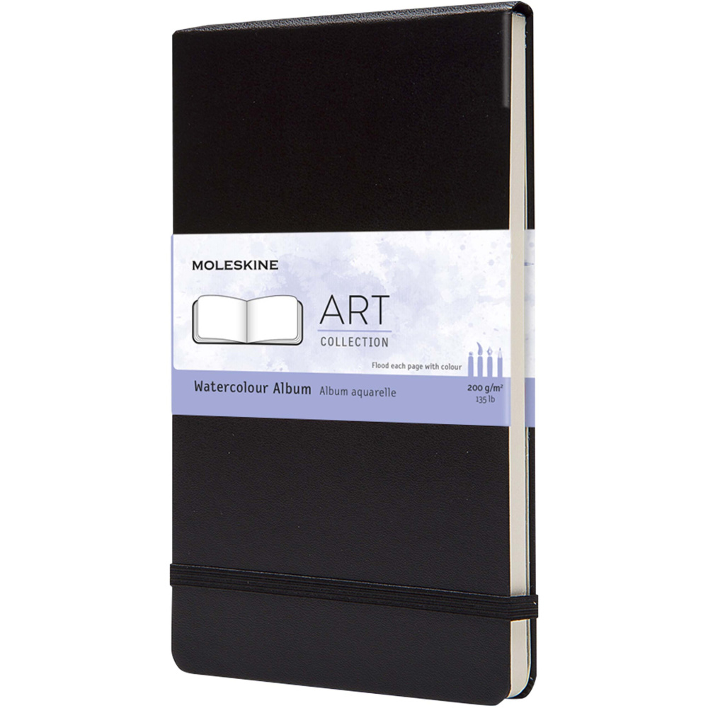 Logo trade promotional item photo of: Moleskine large art water colour album