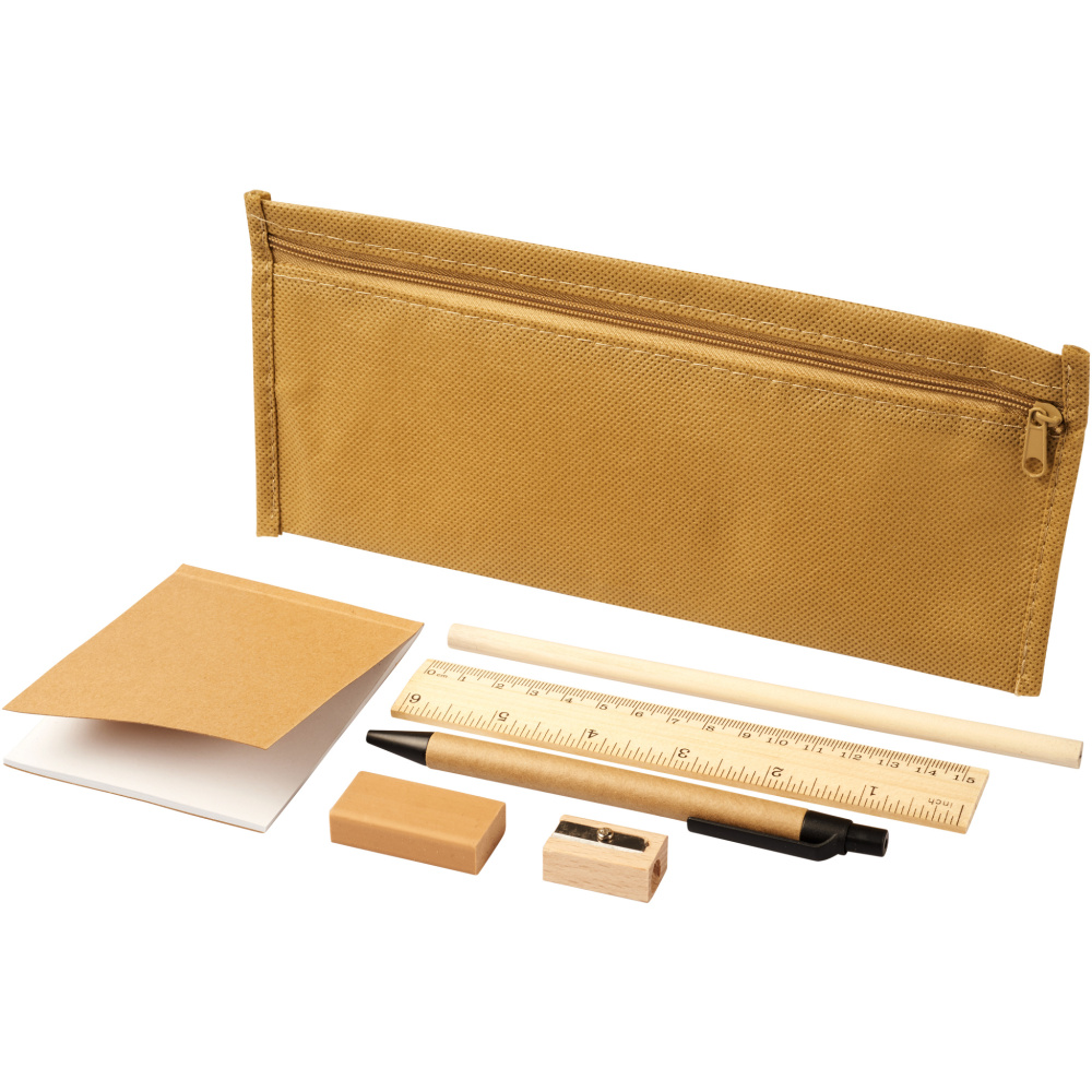 Logotrade promotional item picture of: Enviro 7-piece pencil case set