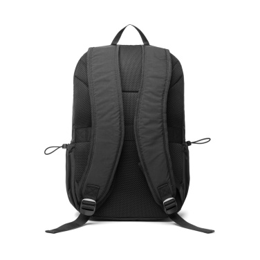 Logo trade advertising products image of: KENTO URBAN RCS recycled nylon 15.6 inch Backpack with front