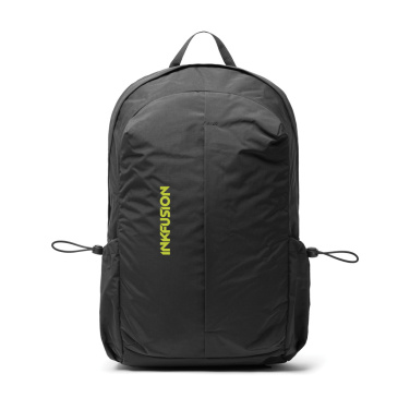 Logotrade promotional giveaways photo of: KENTO URBAN RCS recycled nylon 15.6 inch Backpack with front