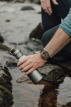 Logo trade promotional giveaway photo of: Nordic Drift Trail Ultra Light Titanium 600ml Water Bottle