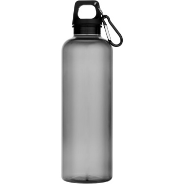 Logotrade promotional gift image of: Oregon 750 ml RCS recycled plastic water bottle with carabiner