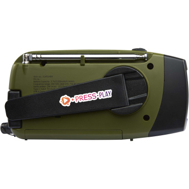 Logotrade corporate gift picture of: Avior RCS recycled plastic emergency radio