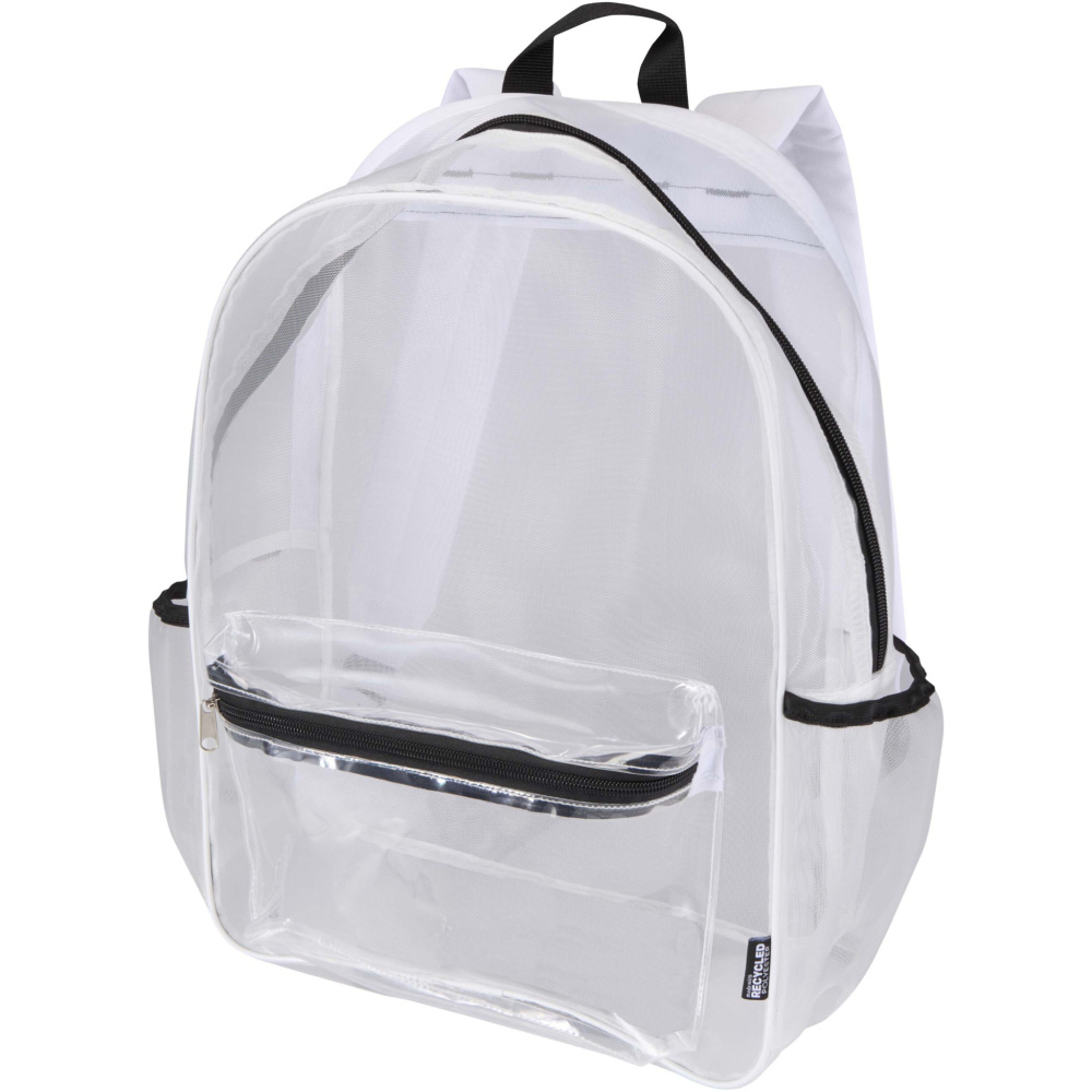 Logo trade advertising products picture of: Mesh GRS recycled backpack 18L