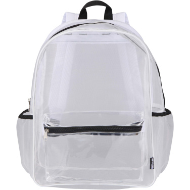 Logo trade promotional giveaways picture of: Mesh GRS recycled backpack 18L