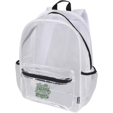 Logo trade promotional giveaway photo of: Mesh GRS recycled backpack 18L
