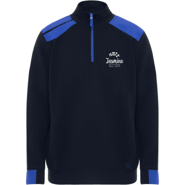 Logo trade advertising products image of: Maverick 280 g/m2 men's half zip sweater