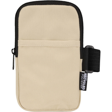 Logotrade corporate gift picture of: Byron GRS recycled bottle pouch