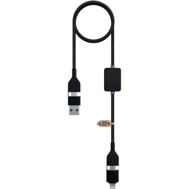 Logo trade promotional item photo of: SCX.design C32 60W switch charging cable with light-up logo