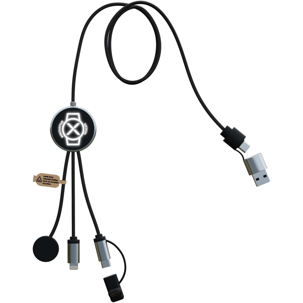 Logotrade promotional gift image of: SCX.design C34 7-in-1 smartwatch charging cable