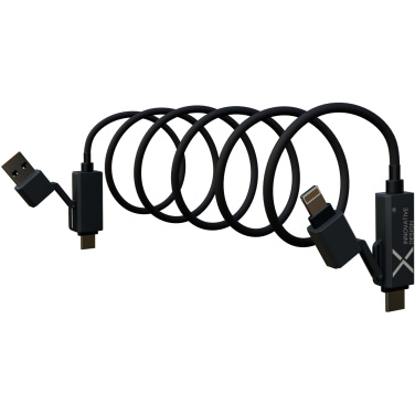 Logo trade advertising products picture of: SCX.design C59 100W magnetic silicone charging cable