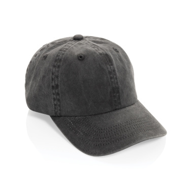 Logotrade promotional merchandise photo of: BEAU AWARE™ Washed 6 panel 270gsm cotton twill cap