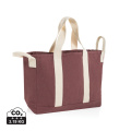 BEAU AWARE™ Beach bag 400gsm recycled canvas, with side hand, red