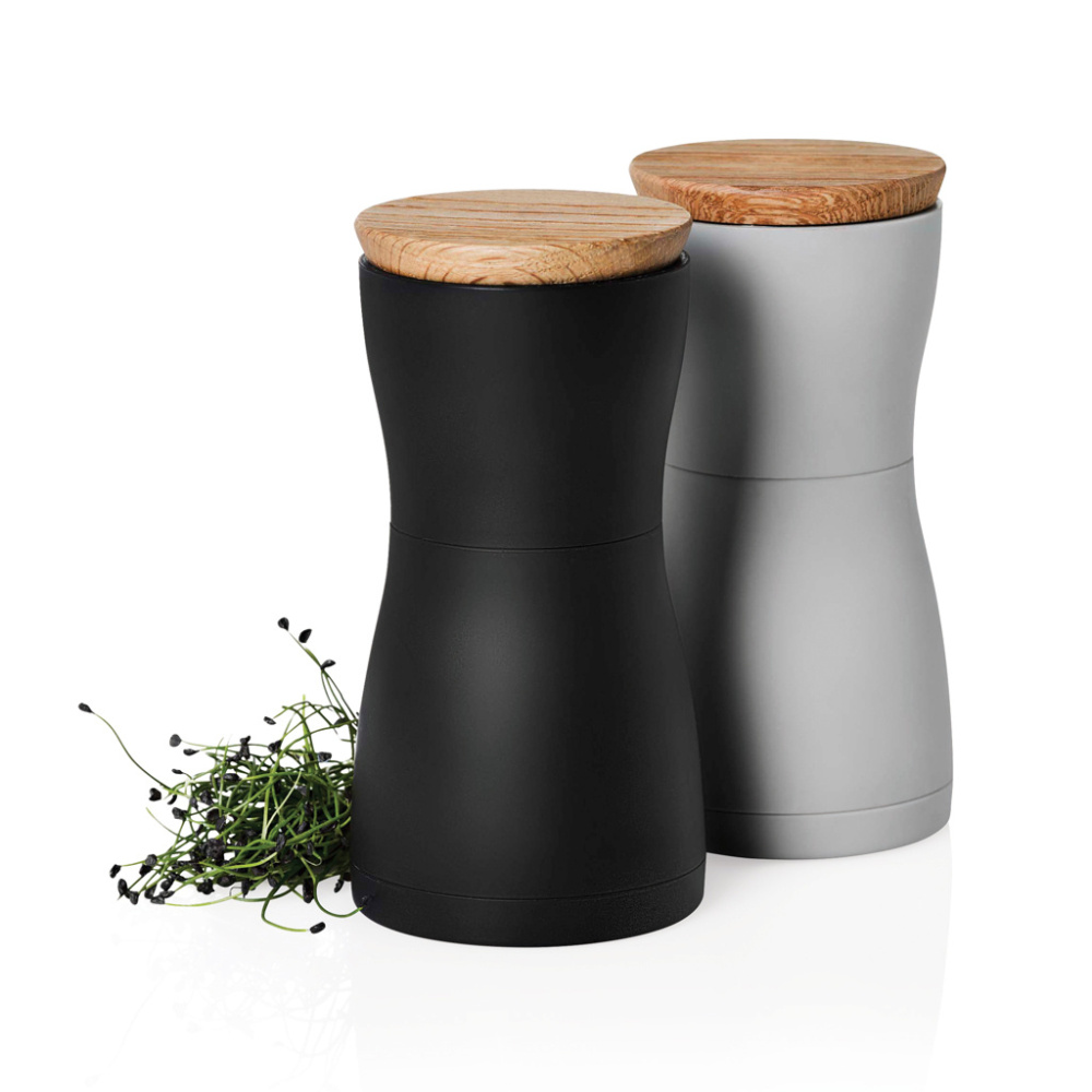 Logotrade promotional giveaways photo of: AdHoc Twin Salt and pepper mill set
