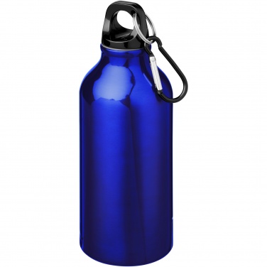 Logo trade reklaamkingituse pilt: Oregon 400 ml alumiiniumist veepudel karabiiniga
